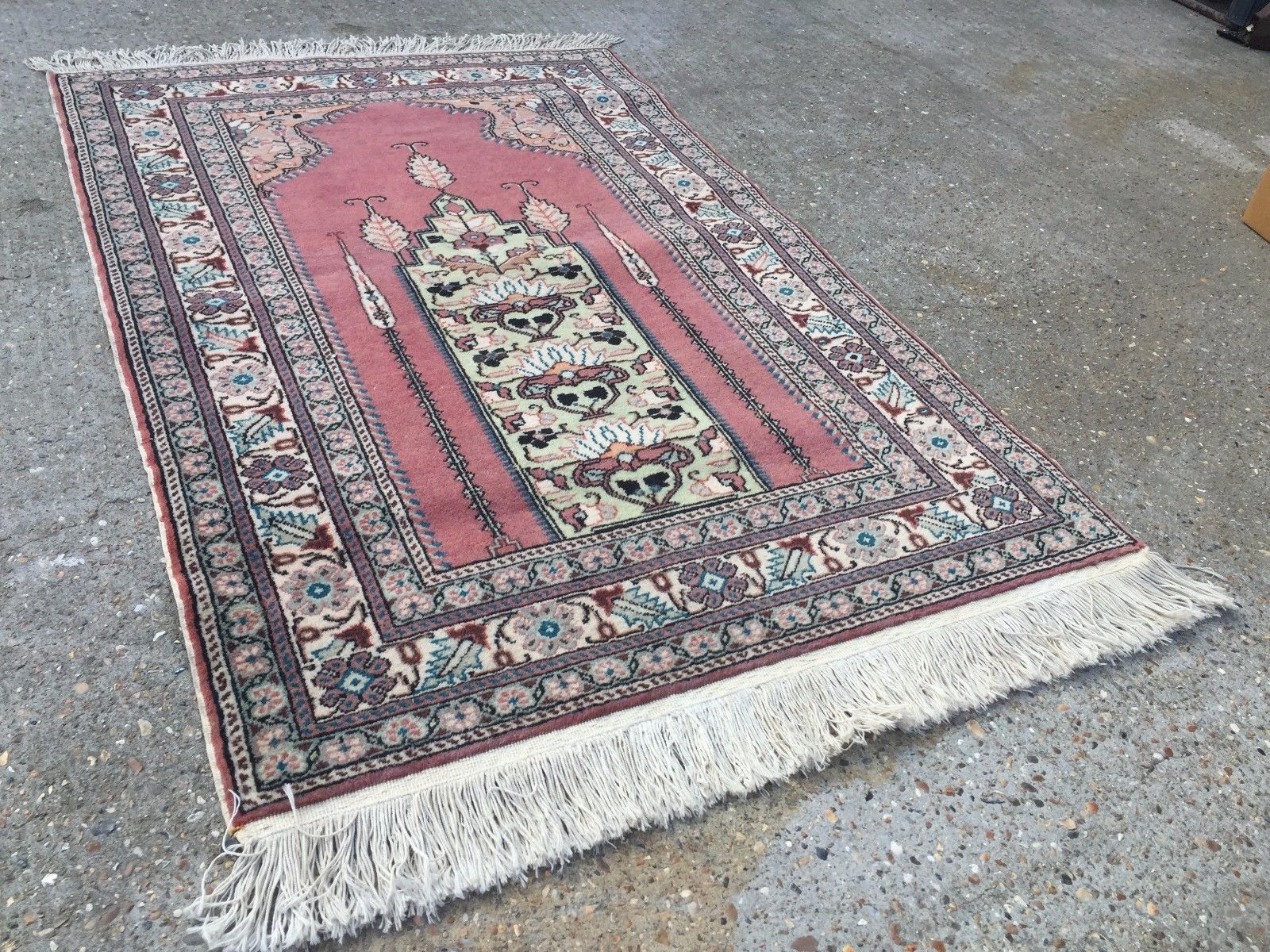 Old Turkish Rug, wool hand knotted country home 150x91cm, Tribal Boho vintage UK Home, Furniture & DIY:Rugs & Carpets:Rugs kilimshop.myshopify.com