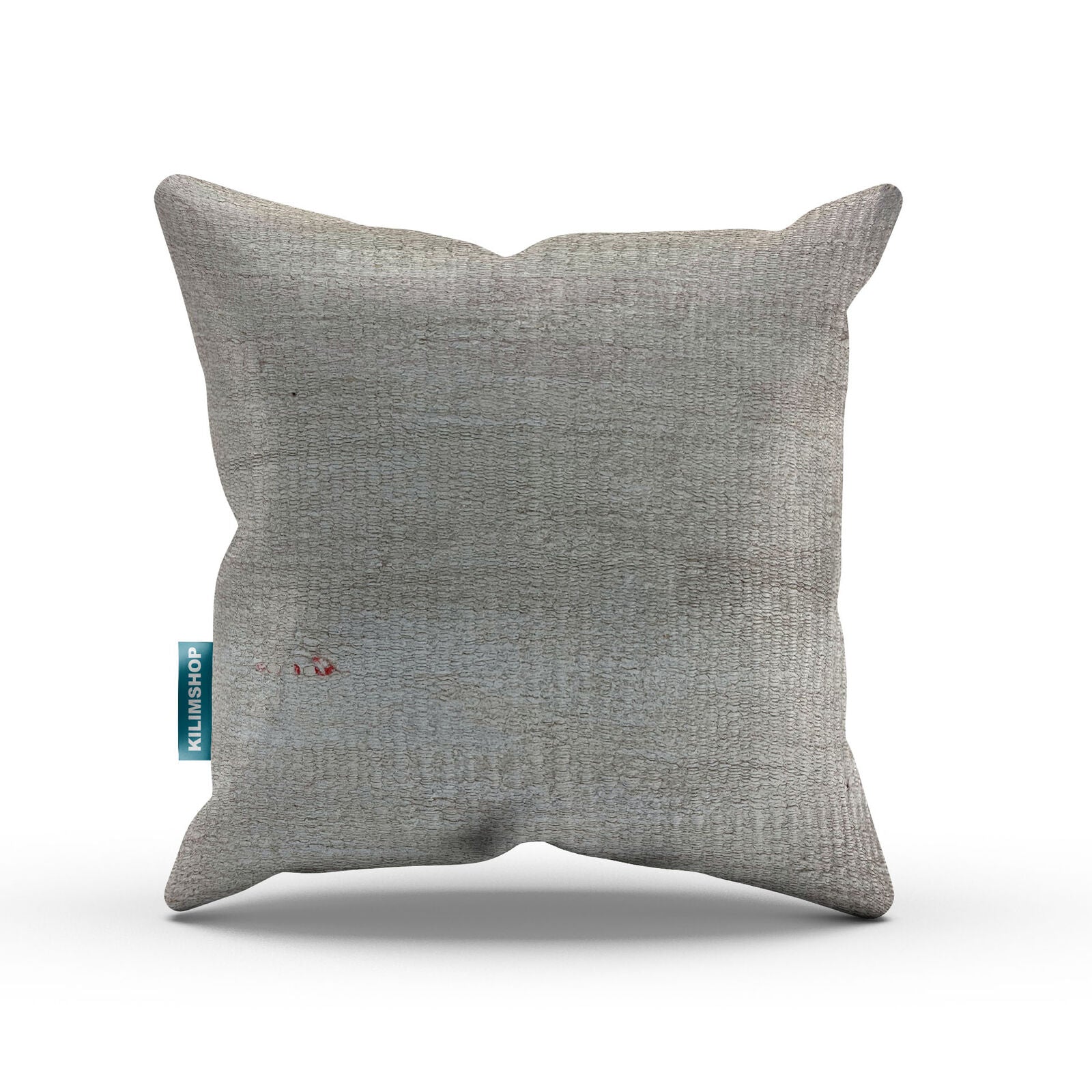 Vintage Kilim Cushion Cover 40x40 cm Square Wool Kelim Pillow Moroccan Decor