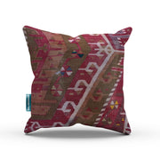 Turkish Kilim Cushion Cover 60x60 cm Square Wool Kelim Pillow Moroccan  66395