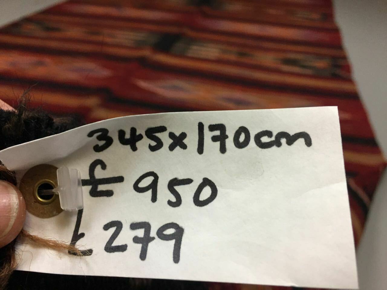 Antique Turkish Kilim Rug shabby vintage, boho old wool Kelim 345x170 cm Large Antiques:Carpets & Rugs kilimshop.myshopify.com