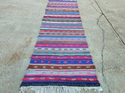 Vintage Turkish Kilim Rug Runner 340x93 cm shabby old country home Kelim rug Antiques:Carpets & Rugs kilimshop.myshopify.com