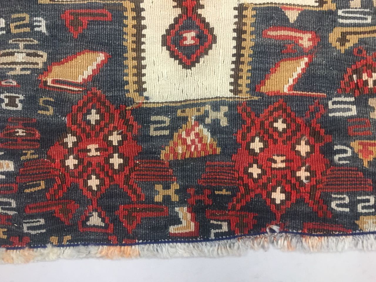 Vintage Turkish Kilim Kelim Rug shabby wool, country home, boho 146x92cm small Antiques:Carpets & Rugs kilimshop.myshopify.com