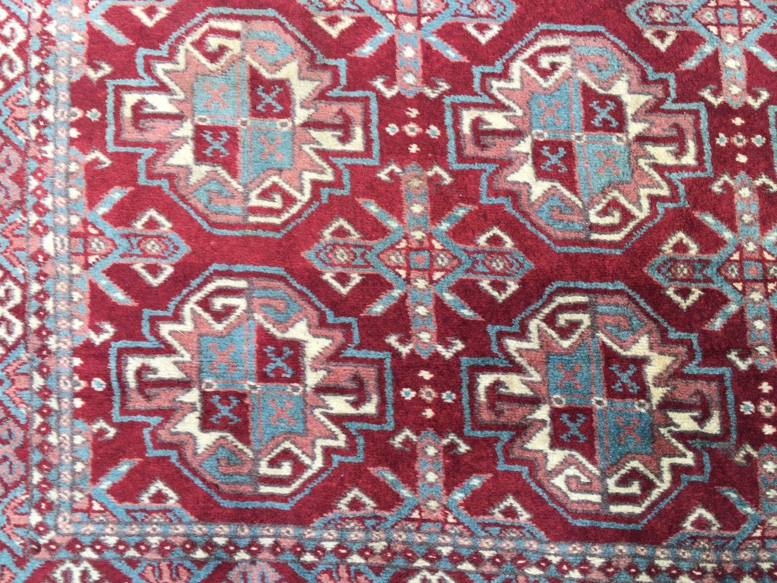 Turkish Vintage double sided Rug vegetable dye 175x132cm Persian Tribal boho old Antiques:Carpets & Rugs kilimshop.myshopify.com