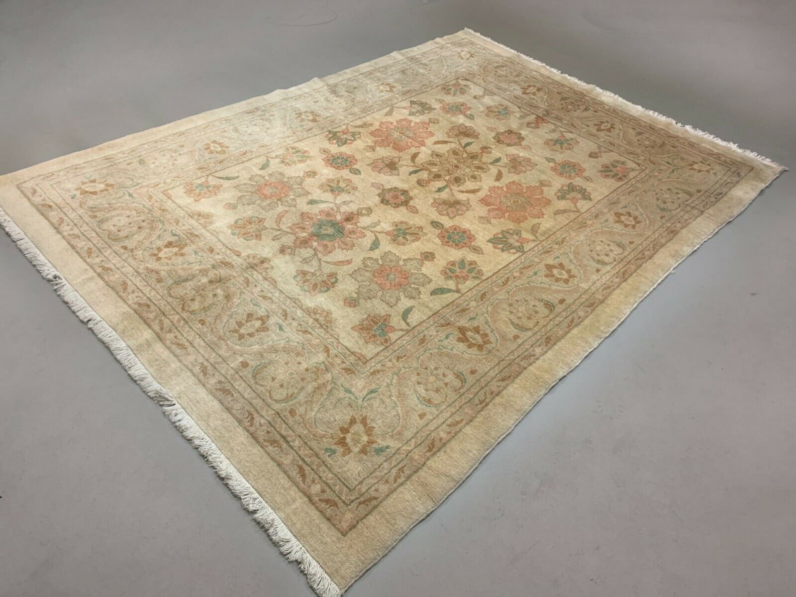 Sultanabad Carpet 300x218 cm Handmade Wool Chobi Rug Natural Dyes kilimshop.myshopify.com