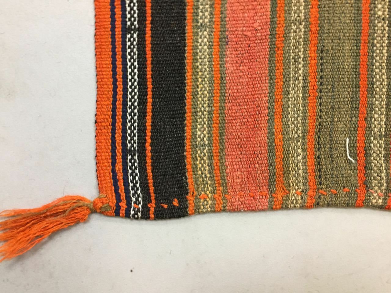 Vintage Turkish Kilim Rug shabby vintage old wool country Kelim 240x193 cm Large Antiques:Carpets & Rugs kilimshop.myshopify.com