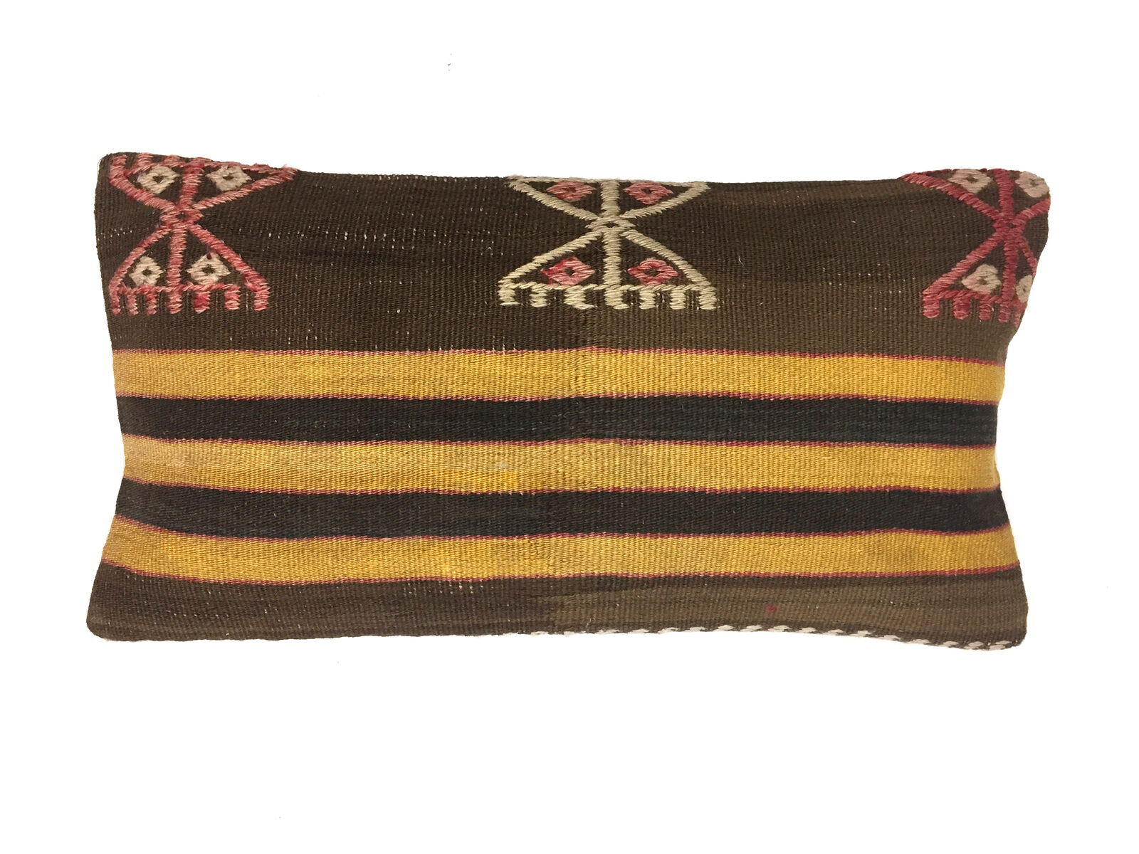 Kilim Pillow Cover 30x60 cm Meditation Bench Cushion Tapis Kelim Teppich Boho