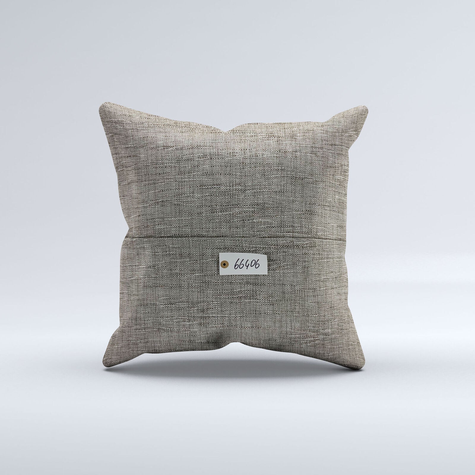 Vintage Turkish Kilim Cushion Cover 60x60 cm Square Wool Kelim Pillowcase 66406