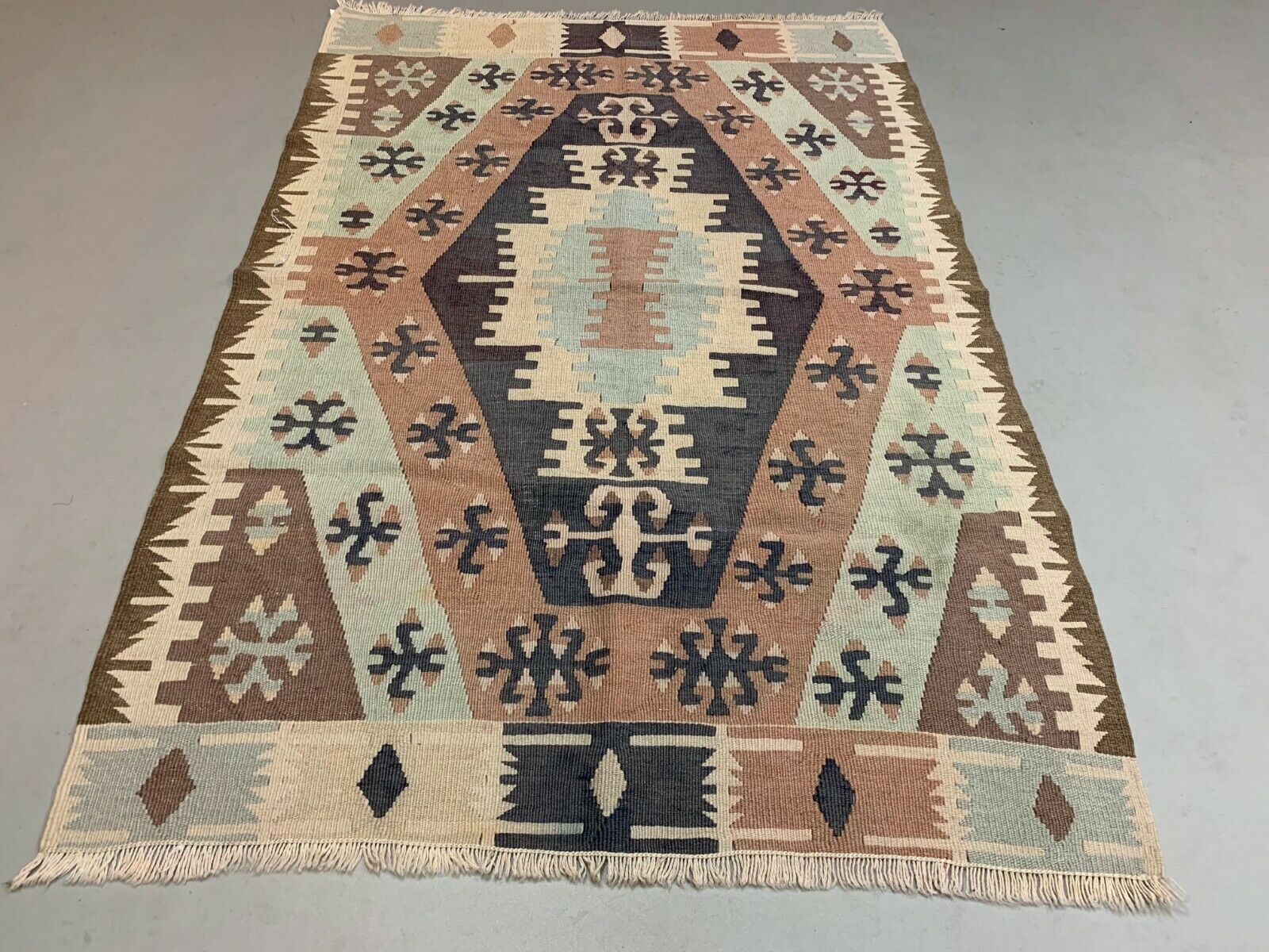 Vintage Turkish Kilim Kelim Rug shabby, country home, boho 145x99 cm medium Antiques:Carpets & Rugs kilimshop.myshopify.com