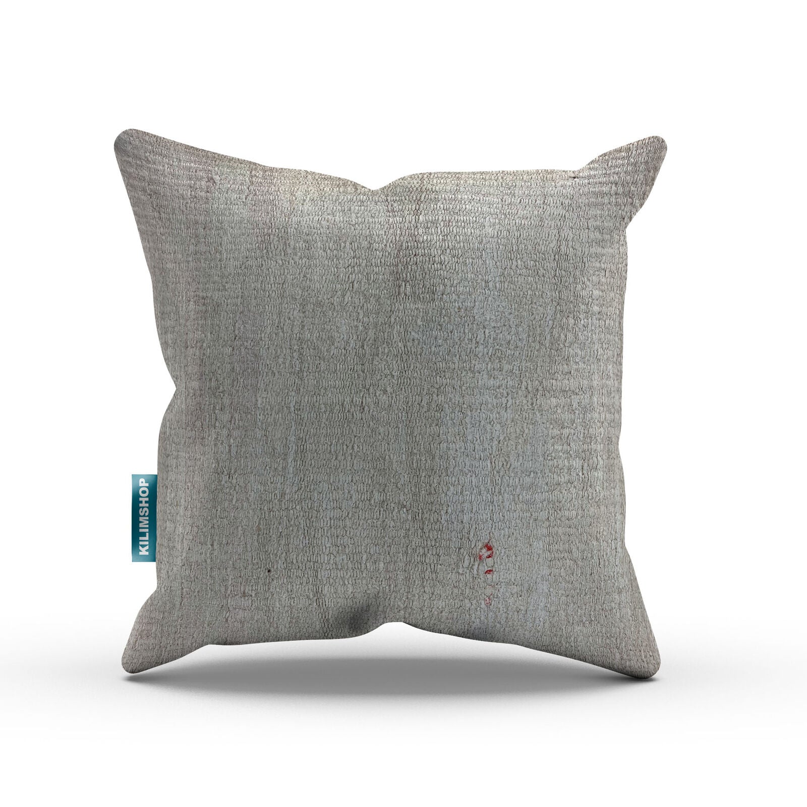 Vintage Kilim Cushion Cover 40x40 cm Square Wool Kelim Pillow Moroccan Decor