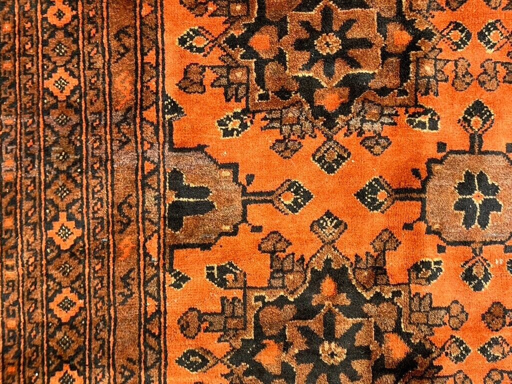 Afghan Khal Mohammadi Rug 335x250 cm, Vintage Turkoman Ersari Rug