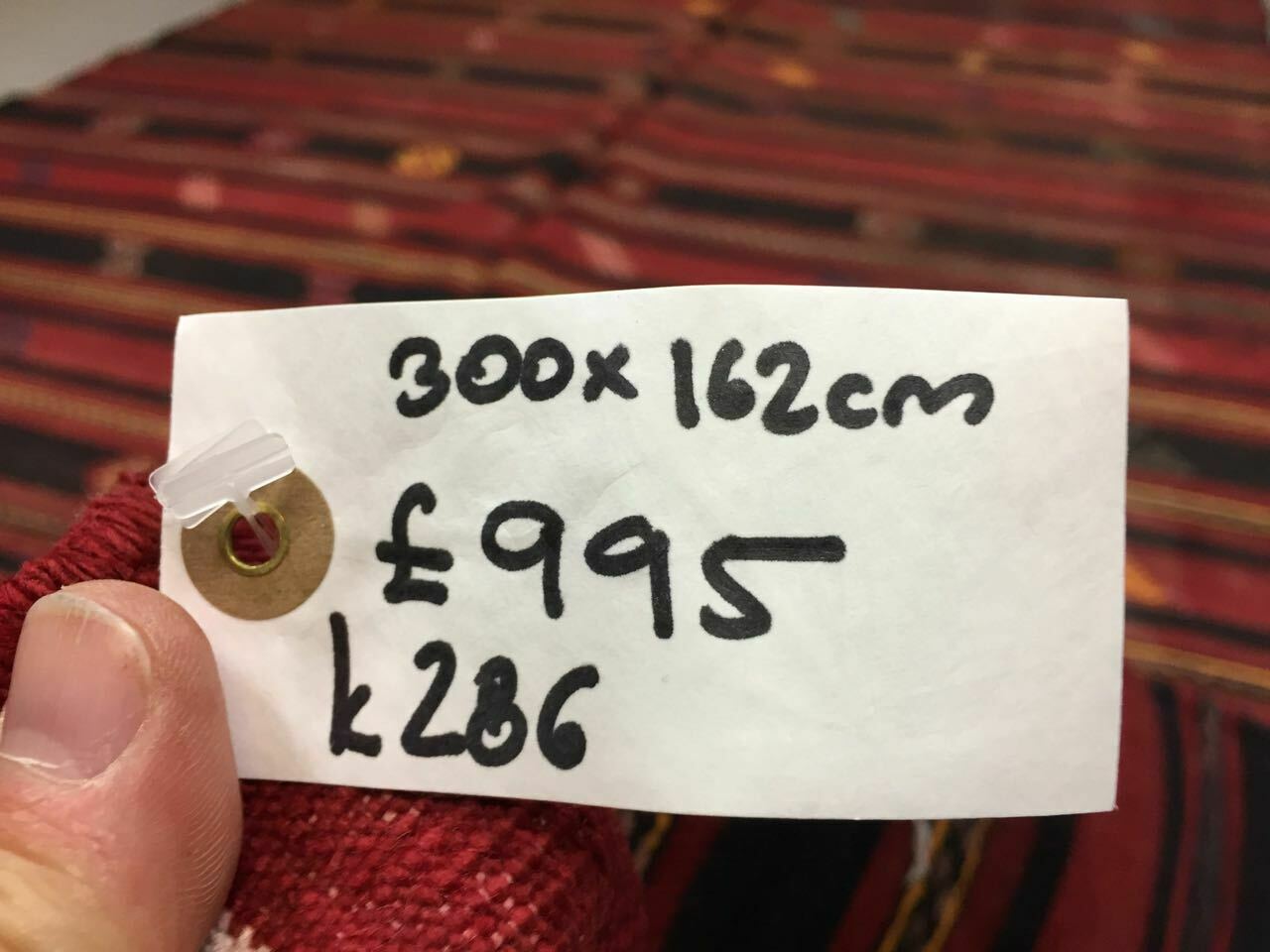 Antique Turkish Kilim Rug shabby vintage, boho old wool Kelim 300x162 cm Large Home, Furniture & DIY:Rugs & Carpets:Rugs kilimshop.myshopify.com