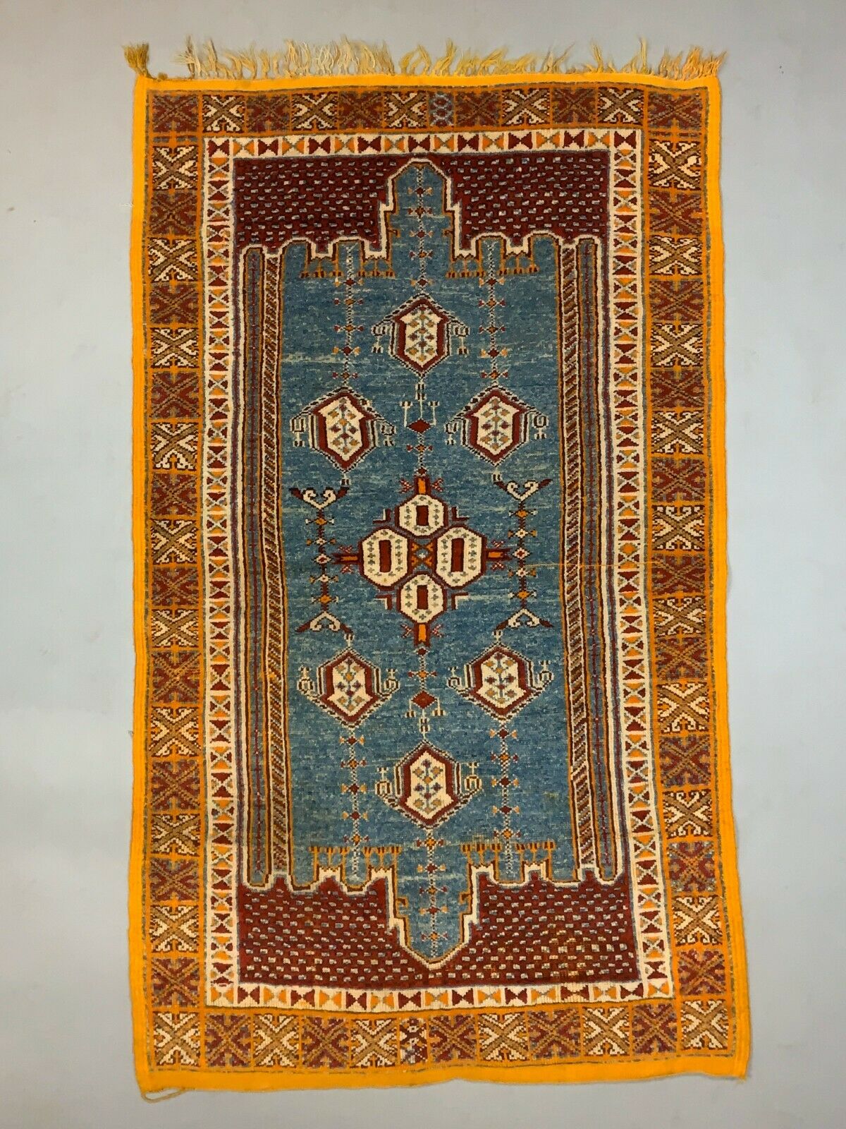 Vintage Moroccan Rug 250x146 cm Tazenacht Berber Atlas, Tribal kilimshop.myshopify.com