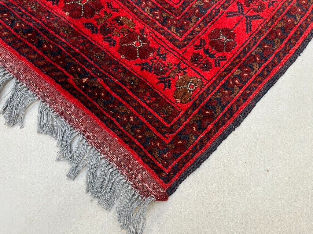 Afghan Khal Mohammadi Rug 300x195 cm, Vintage Turkoman Ersari Rug