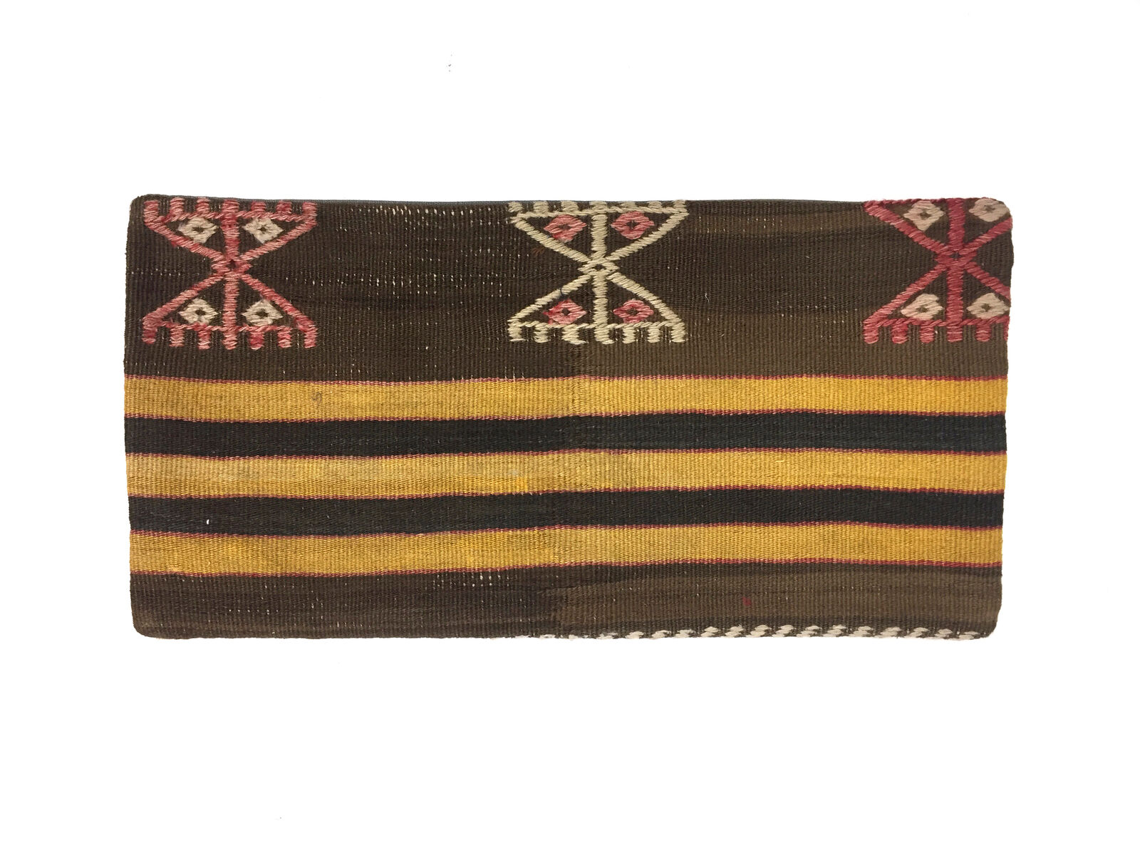 Kilim Pillow Cover 30x60 cm Meditation Bench Cushion Tapis Kelim Teppich Boho