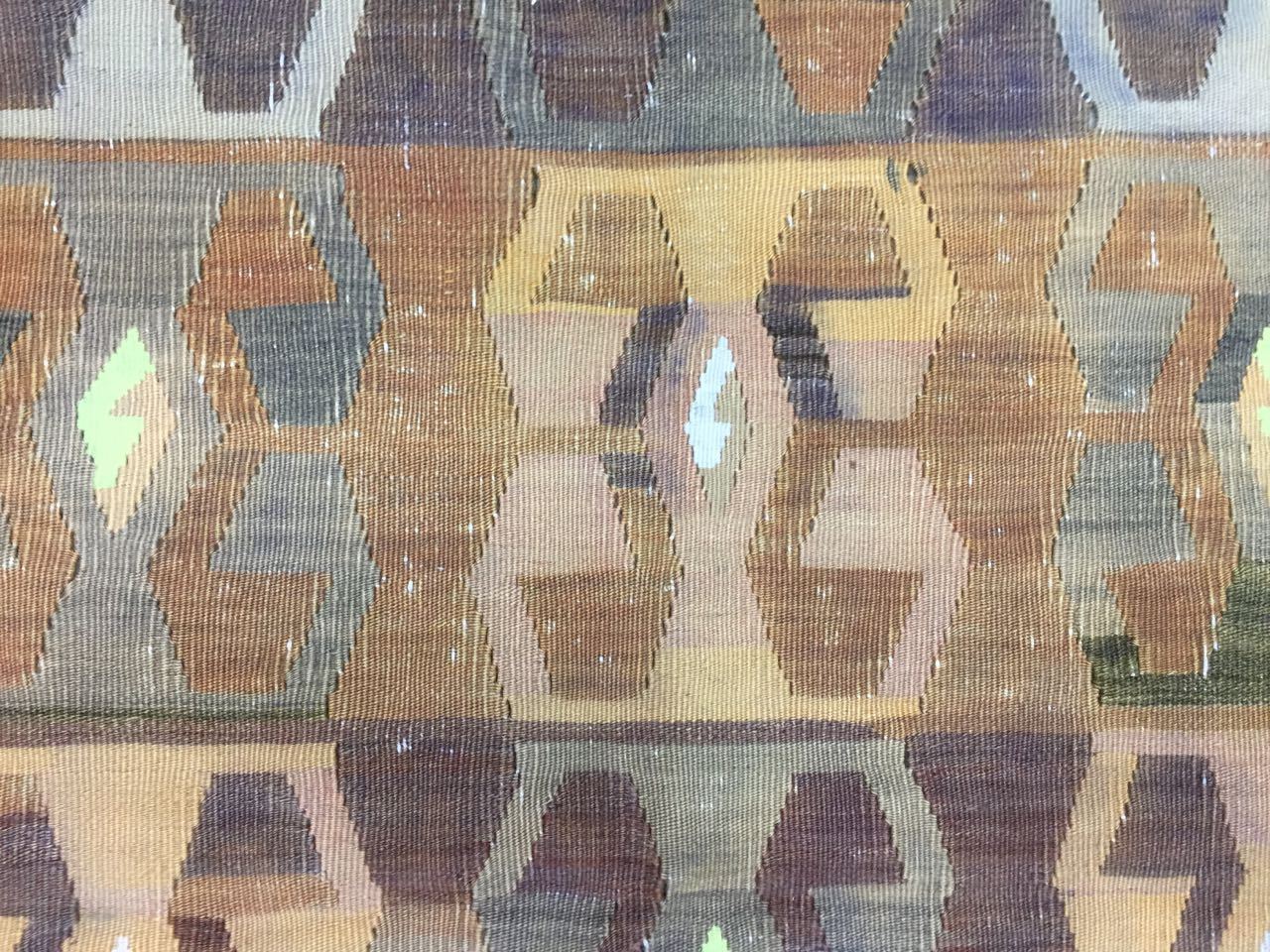 Vintage Turkish Kilim Kelim Rug shabby chic wool boho 245x112cm Moroccan Large Antiques:Carpets & Rugs kilimshop.myshopify.com