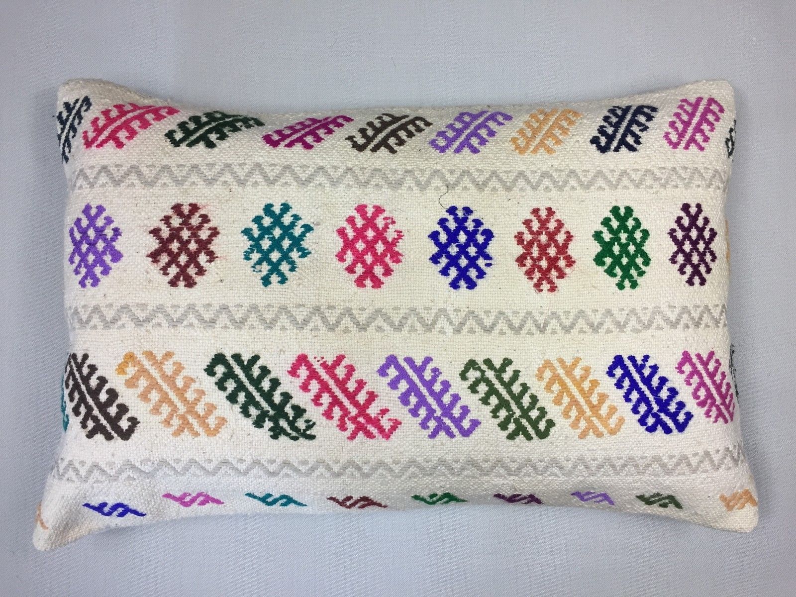 Kilim Cushion Cover 60x40 cm Old Vintage Antique Kelim pillow Boho country house Home, Furniture & DIY:Home Decor:Cushions kilimshop.myshopify.com