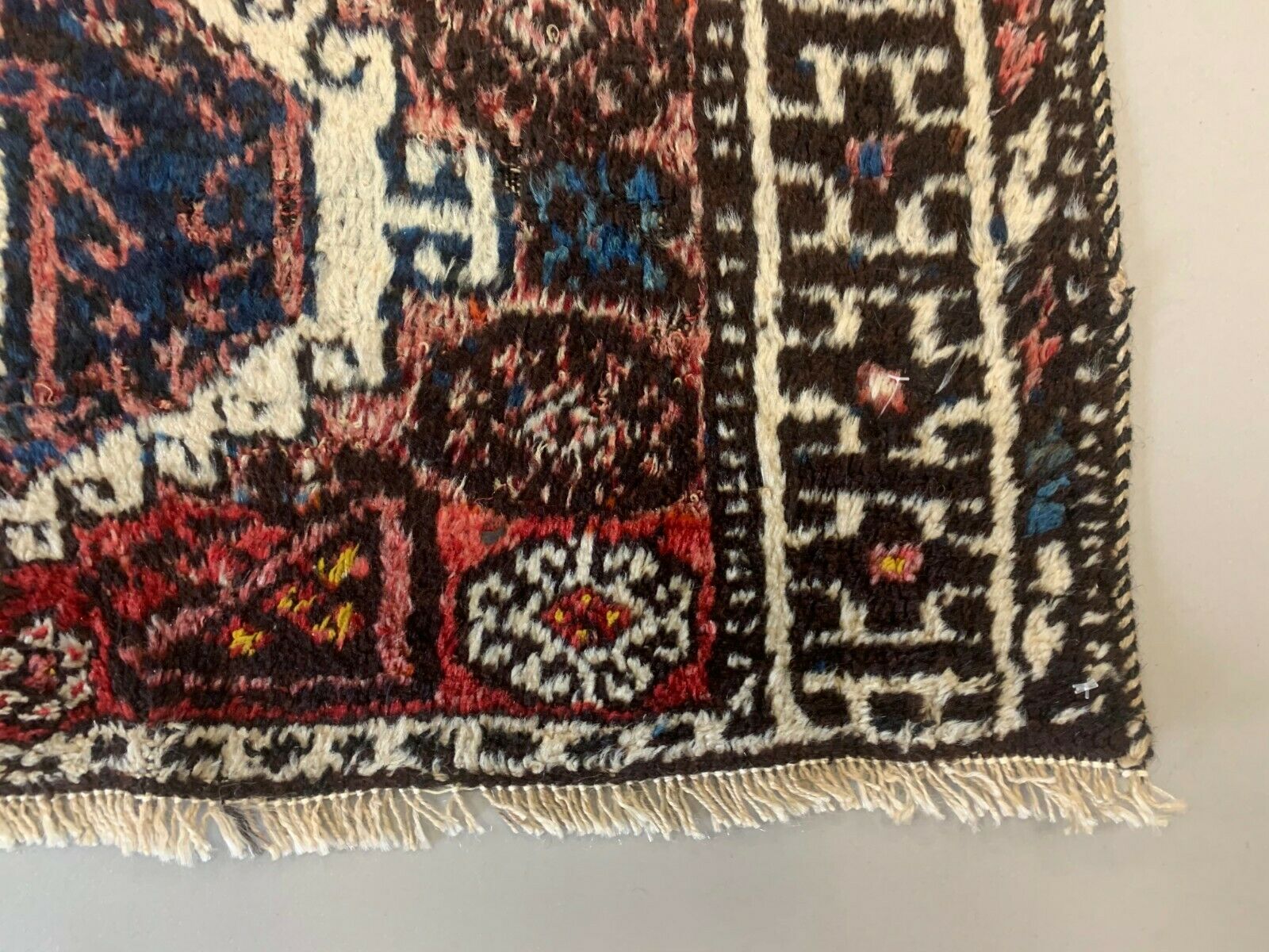 Vintage Tribal Luri Long runner 280x110 cm veg dye wool rug tribal cm handmade Antiques:Carpets & Rugs kilimshop.myshopify.com
