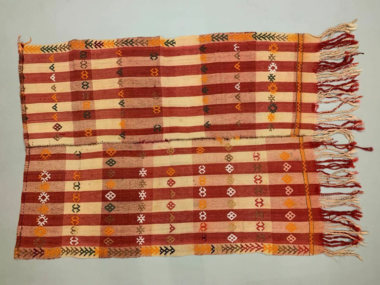 Antique Turkish Moroccan Kilim Rug shabby vintage wool Kelim 142x104 cm medium Antiques:Carpets & Rugs kilimshop.myshopify.com