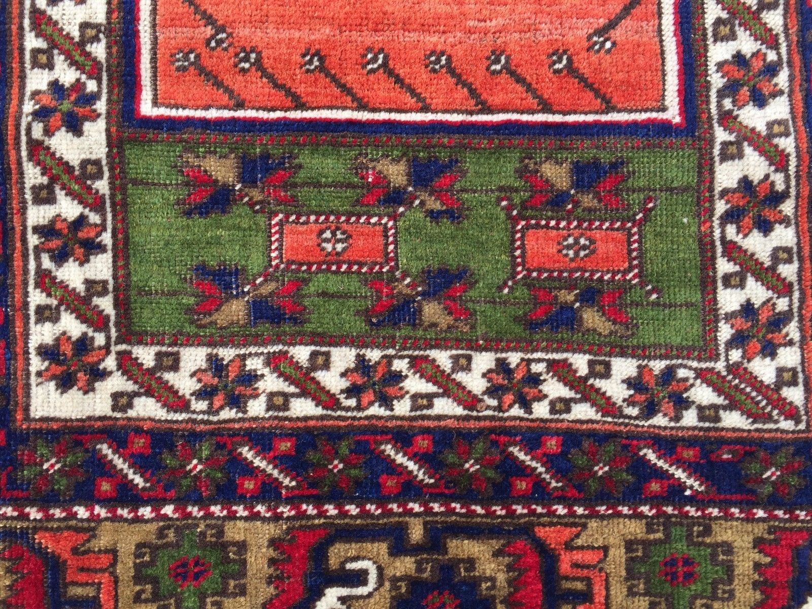 £950 Turkish Vintage Prayer Rug vegetable dye175x115cm Persian Afghan Tribal Home, Furniture & DIY:Rugs & Carpets:Rugs kilimshop.myshopify.com