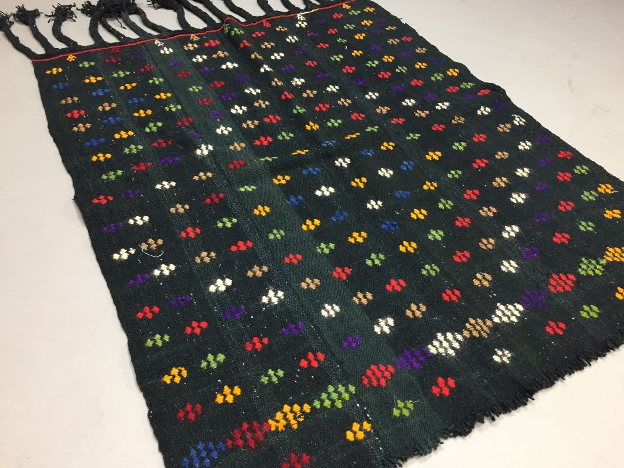 Traditional Turkish Kilim Rug shabby vintage wool country home Kelim 125x105cm Antiques:Carpets & Rugs kilimshop.myshopify.com