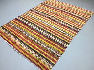 Antique Turkish Kilim Rug shabby vintage old wool country home Kelim 213x150cm Antiques:Carpets & Rugs kilimshop.myshopify.com