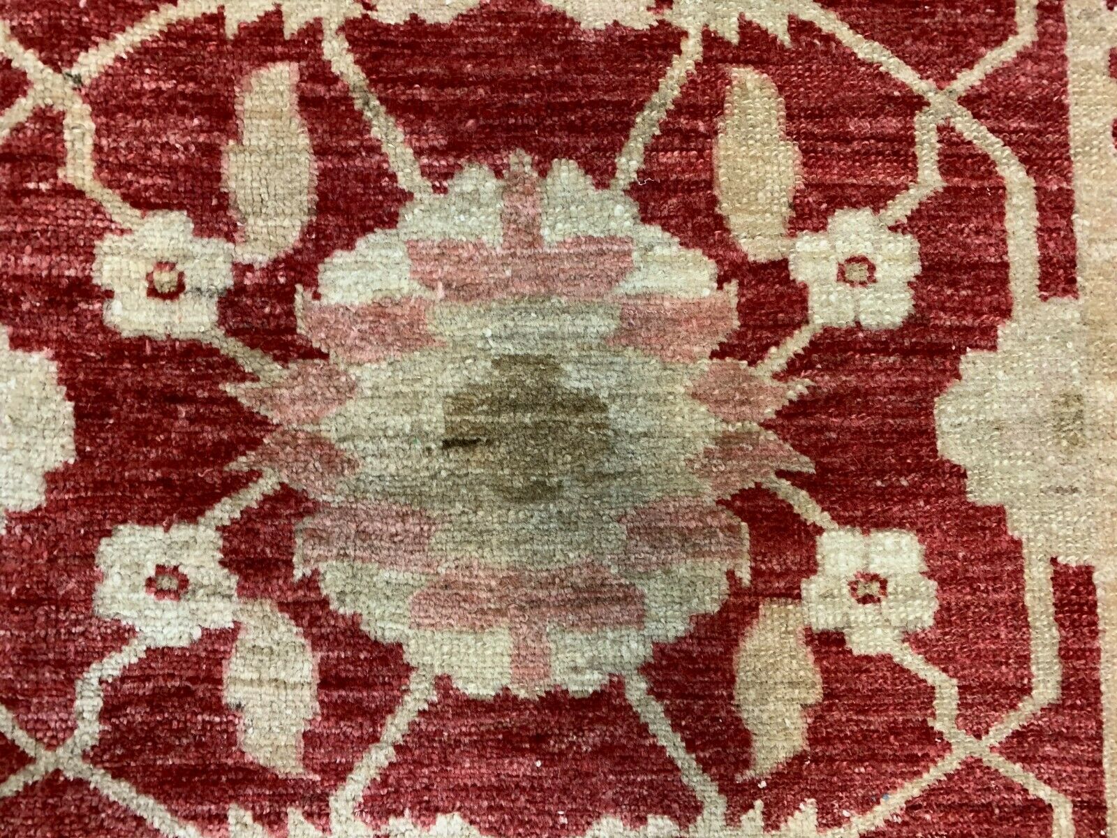 Fine Afghan Wool Ziegler Rug 313x220 cm Handmade Chobi Rug Red, Beige kilimshop.myshopify.com