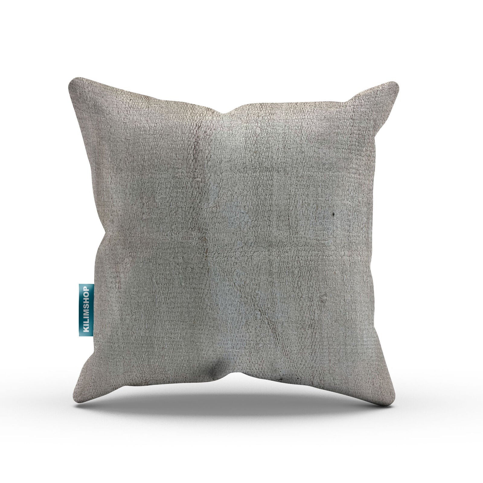 Vintage Kilim Cushion Cover 40x40 cm Square Wool Kelim Pillow Moroccan Decor