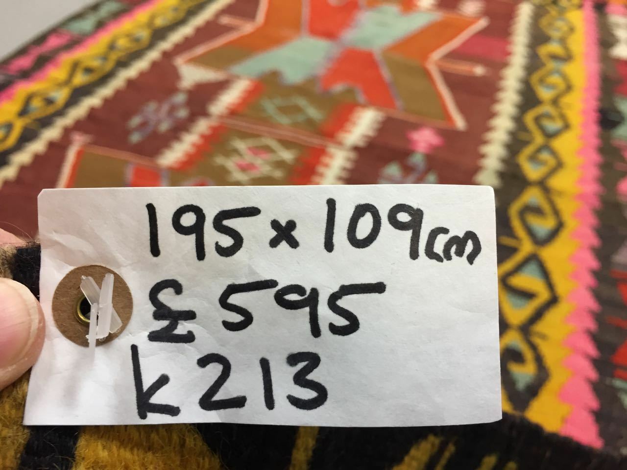 Colourful old Turkish Kilim Rug shabby vintage Antique Kelim 195x109cm Medium Antiques:Carpets & Rugs kilimshop.myshopify.com