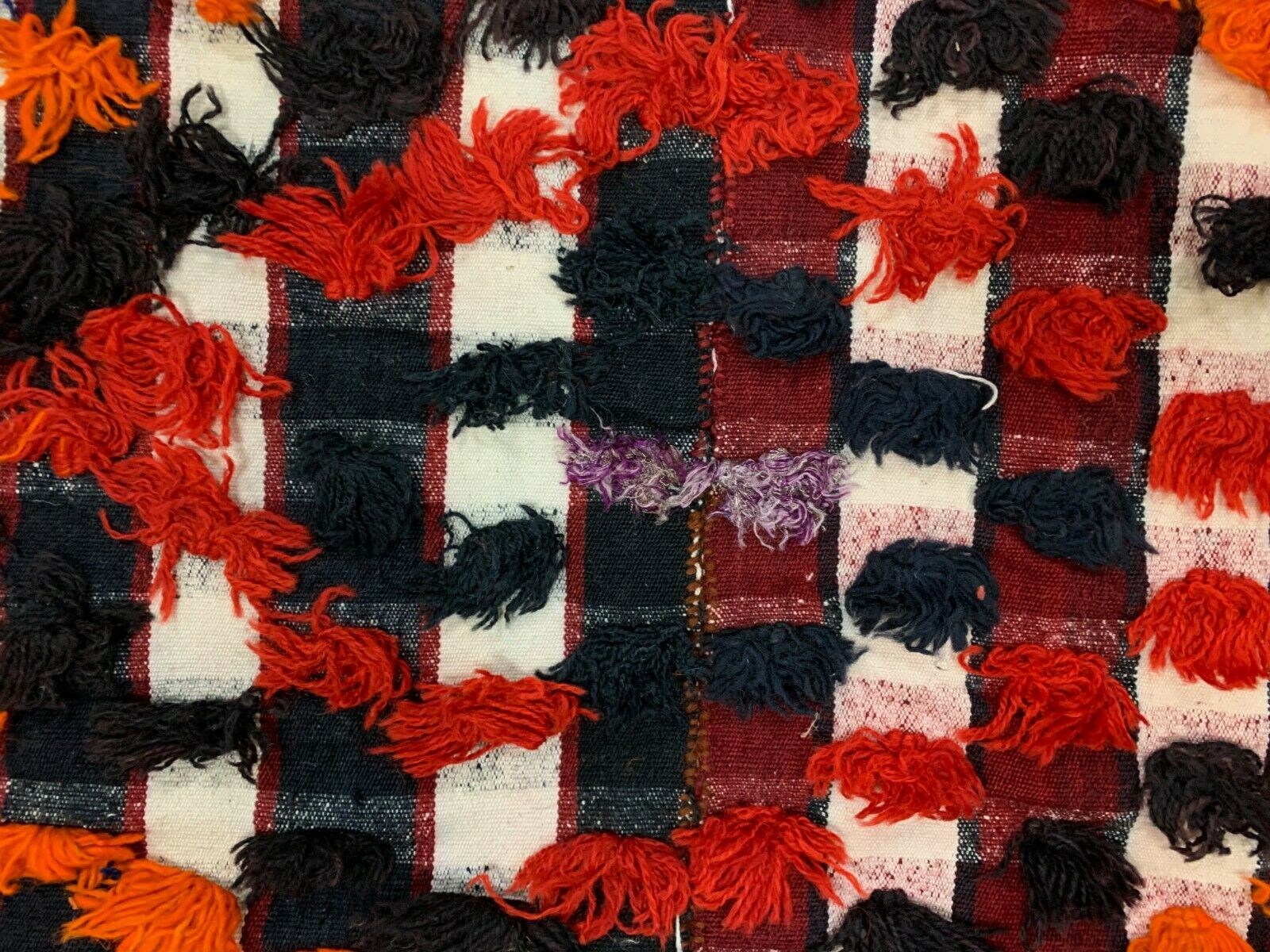 Vintage Turkish Kilim Rug 245x157 cm wool kelim Large kilimshop.myshopify.com