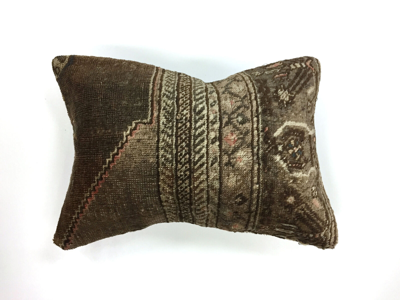 Handmade Carpet Cushion Cover Carpet Pillow 60x40 cm Turkish Moroccan Distressed Home, Furniture & DIY:Home Decor:Cushions kilimshop.myshopify.com