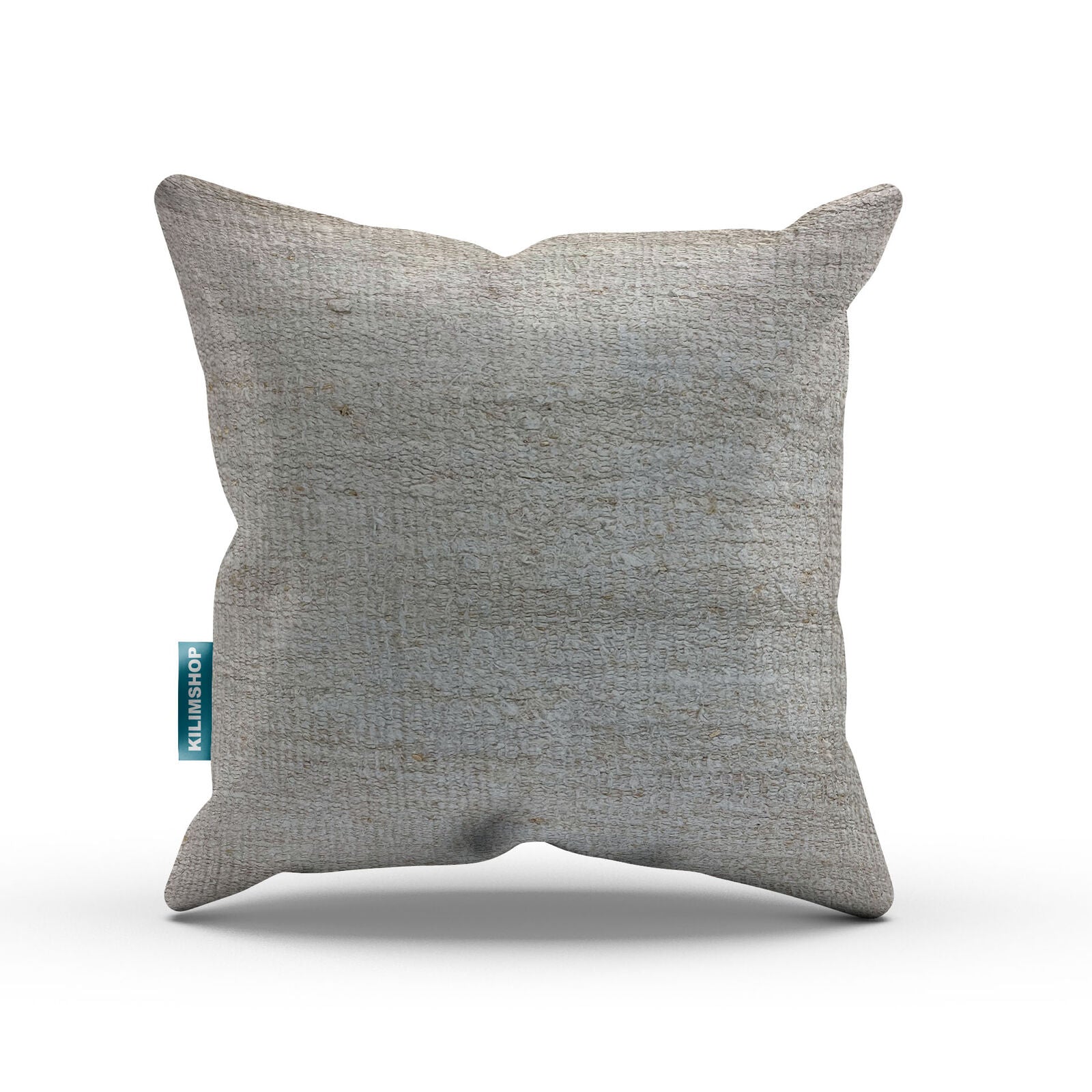 Vintage Kilim Cushion Cover 40x40 cm Square Wool Kelim Pillow Moroccan Decor