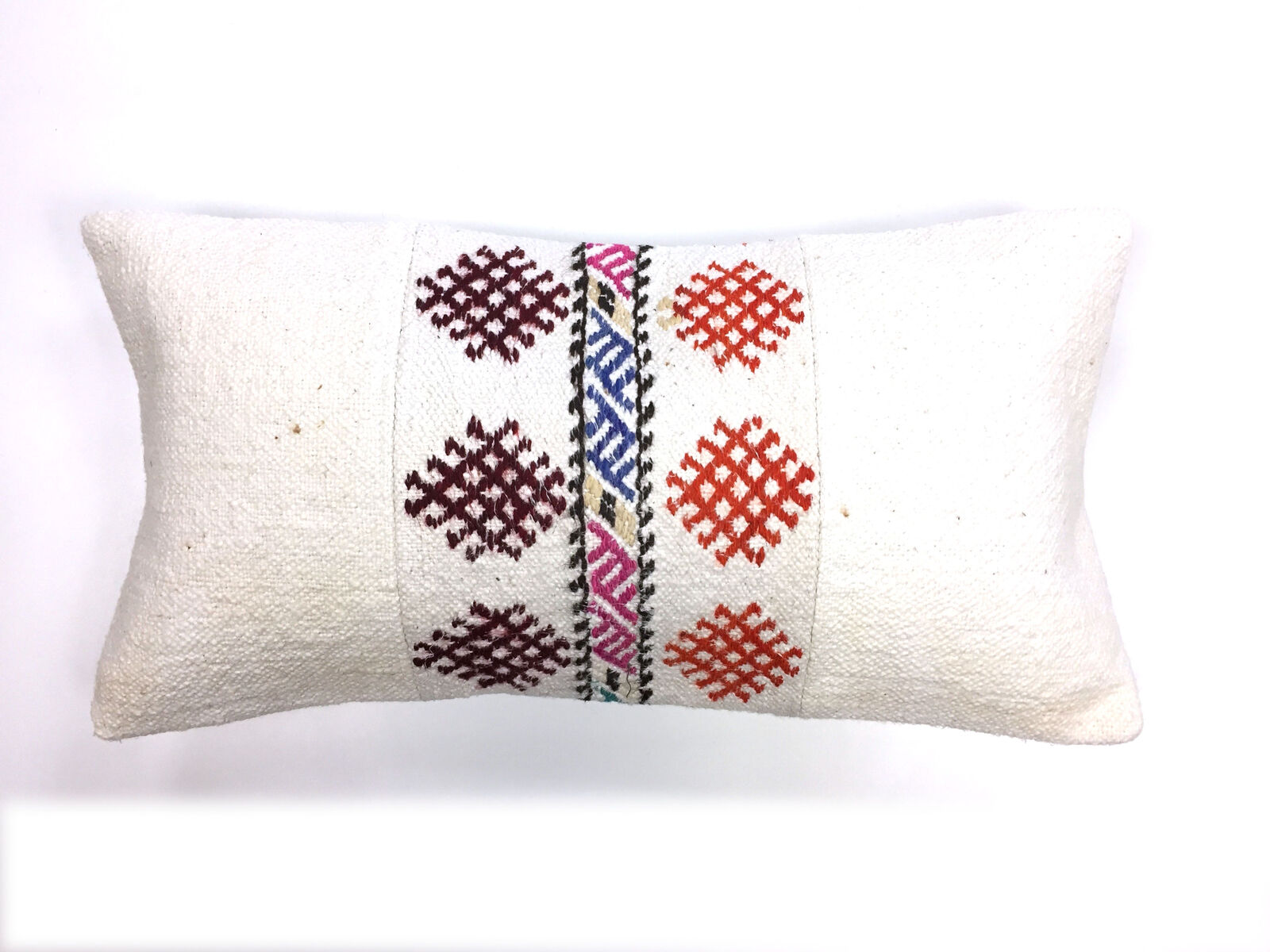 Vintage Wool Turkish Moroccan Colourful Kilim Cushion Covers 60x30 cm Home, Furniture & DIY:Home Decor:Cushions kilimshop.myshopify.com