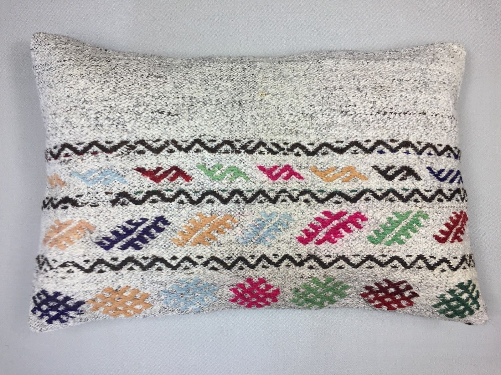 Kilim Cushion Cover 60x40 cm Old Vintage Antique Kelim pillow Boho country house Home, Furniture & DIY:Home Decor:Cushions kilimshop.myshopify.com