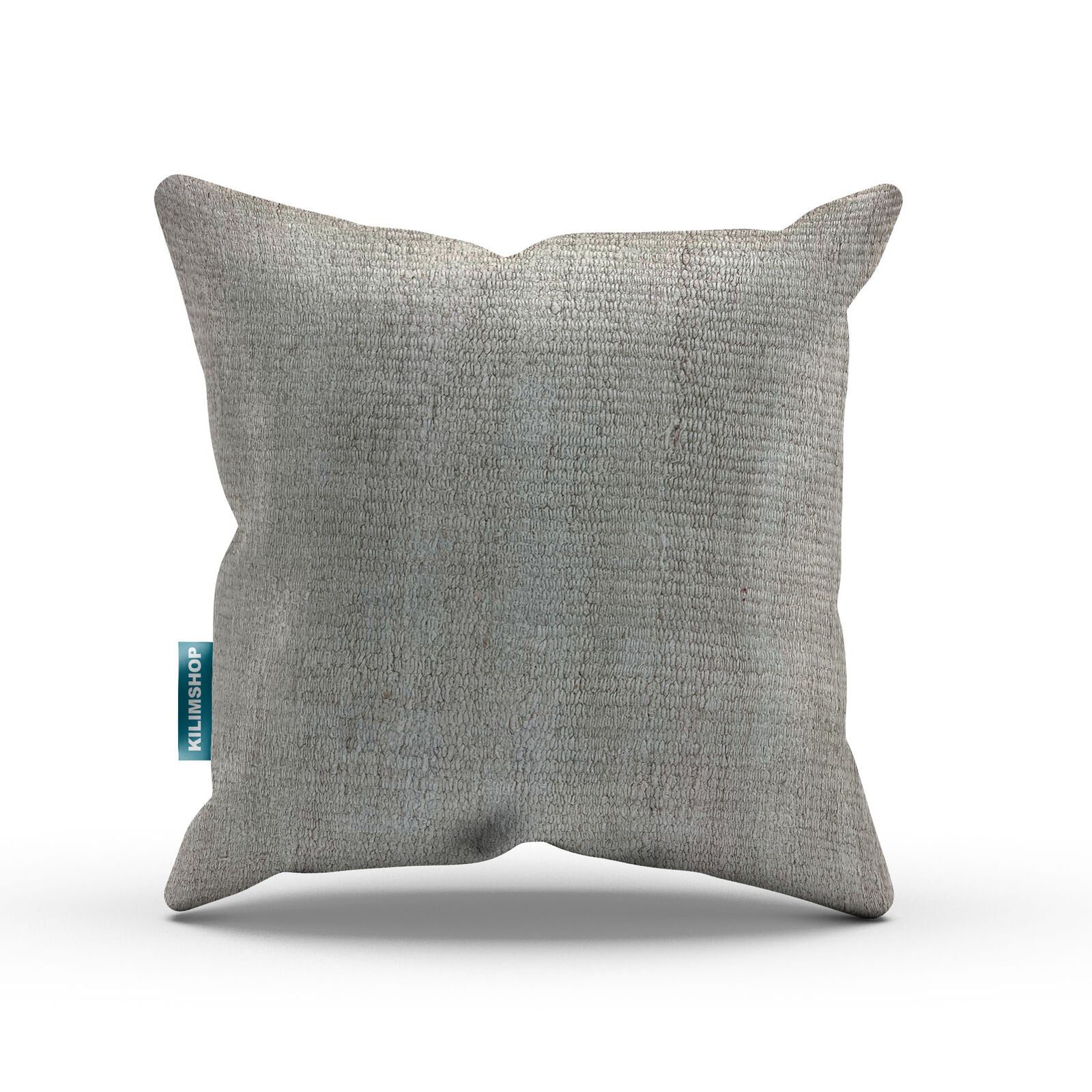 Vintage Kilim Cushion Cover 40x40 cm Square Wool Kelim Pillow Moroccan Decor