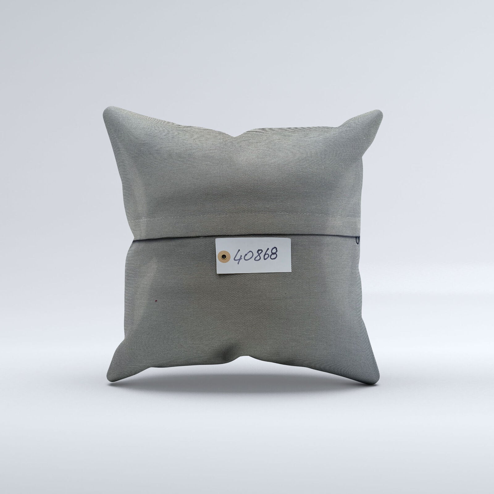Vintage Turkish Kilim Cushion Cover 40x40 cm Square Wool Kelim Pillowcase  40868