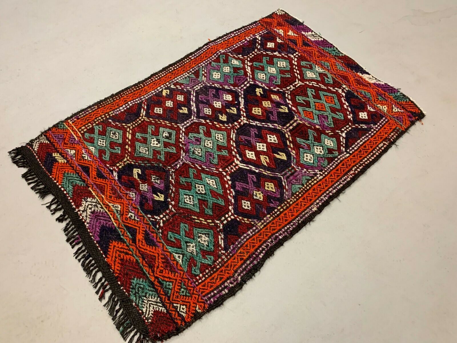 Antique Turkish Moroccan Kilim Rug shabby vintage Kelim 130x90 cm small Antiques:Carpets & Rugs kilimshop.myshopify.com