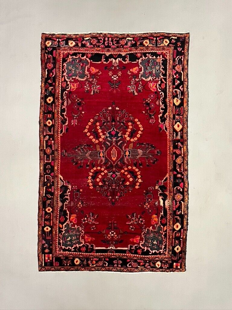 Vintage Persian Lilihan Armenian Rug, Oriental Rug 295x183 cm