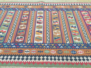 Tribal Persian Kilim, kelim, country house boho vintage rustic rug, 320x157cm Antiques:Carpets & Rugs kilimshop.myshopify.com