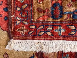 XL Old Turkish Ushak Rug Oriental 430x300 cm vintage carpet, Tribal Large