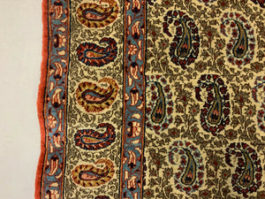 Vintage Tribal Rug 203x136 cm Wool Oriental Hand Made Rug Red, Beige, Blue