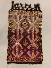 Small Vintage Turkish Kilim Rug 107x67 cm Wool Kelim