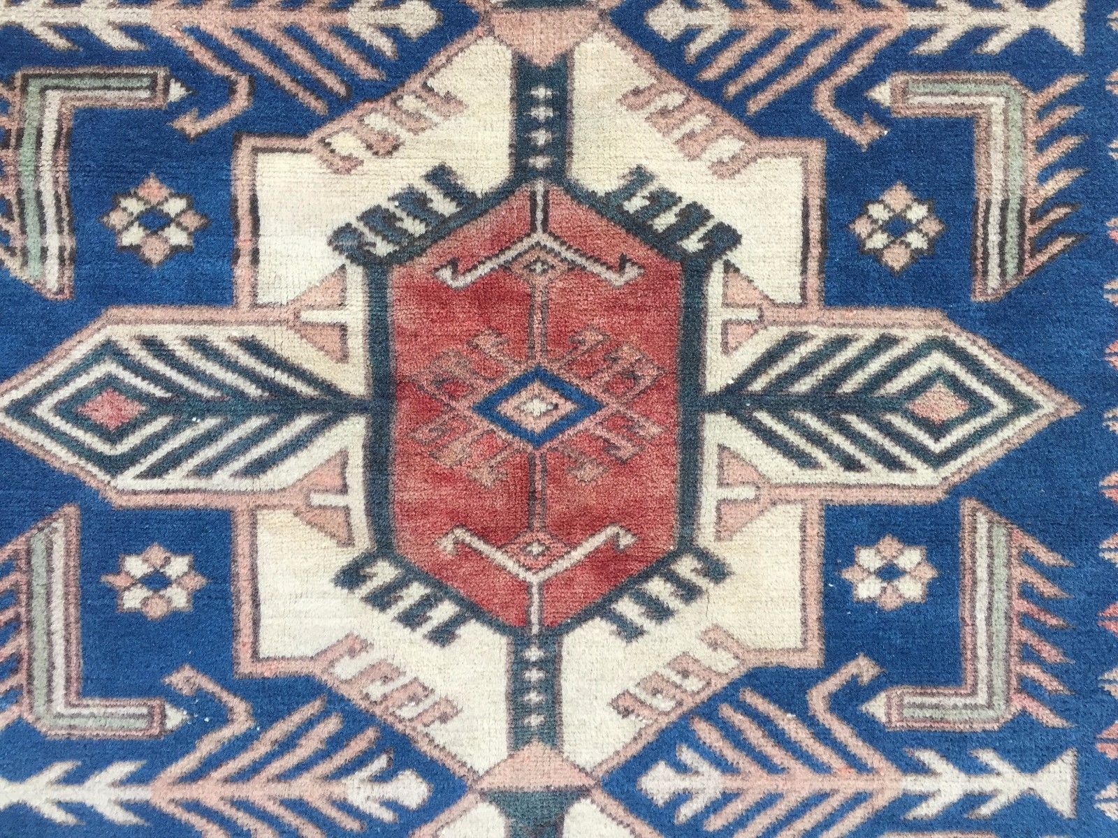 Old Shirvan Rug, country home Tribal Boho vintage 177x101cm Persian Turkish Antiques:Carpets & Rugs kilimshop.myshopify.com