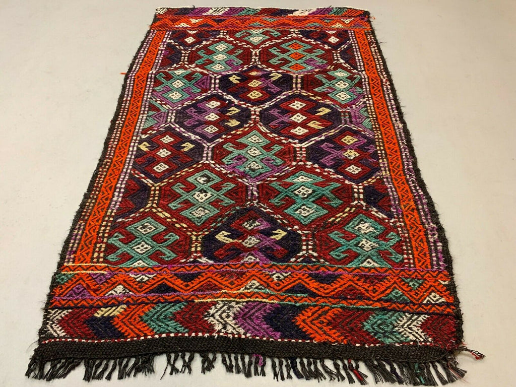 Antique Turkish Moroccan Kilim Rug shabby vintage Kelim 130x90 cm small Antiques:Carpets & Rugs kilimshop.myshopify.com