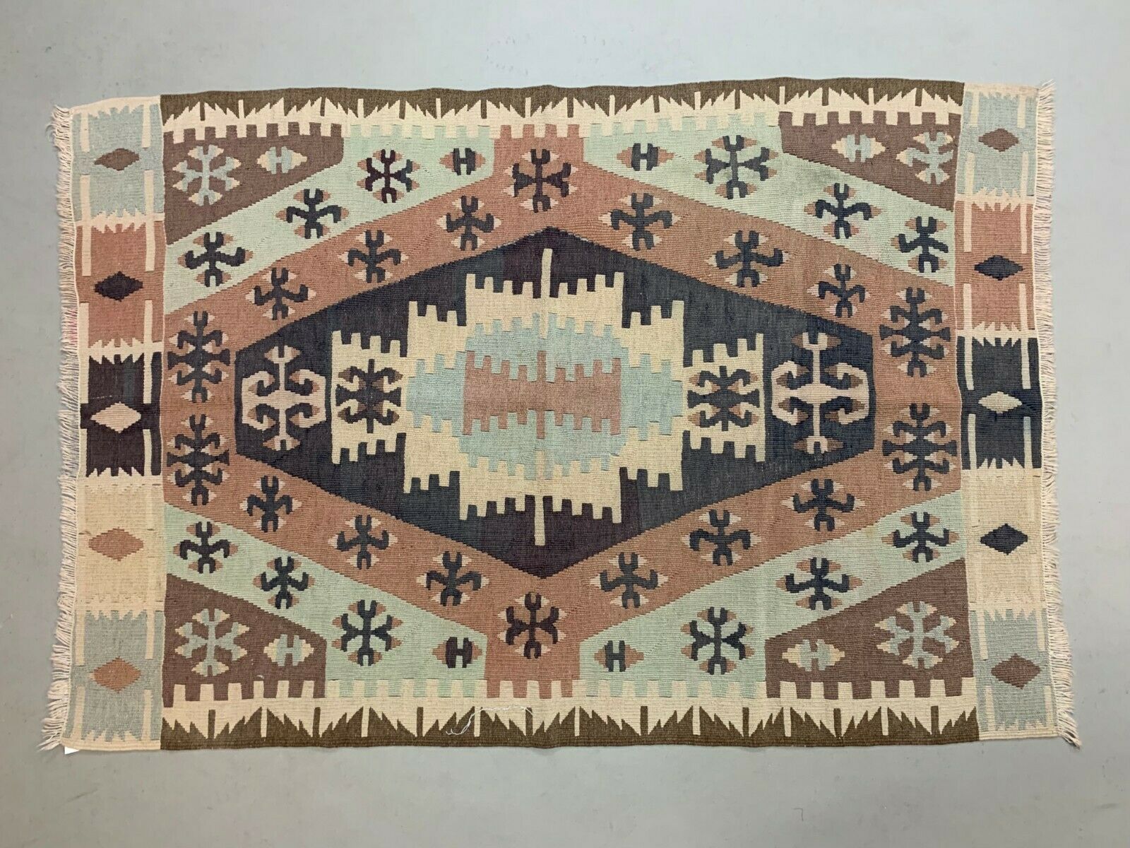 Vintage Turkish Kilim Kelim Rug shabby, country home, boho 145x99 cm medium Antiques:Carpets & Rugs kilimshop.myshopify.com