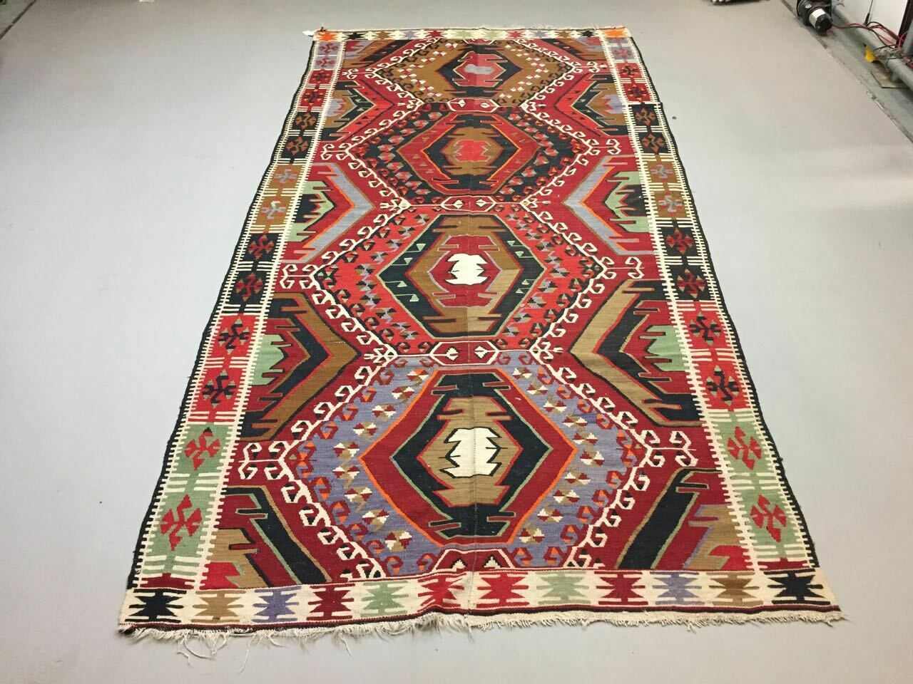 Vintage Turkish Kilim Kelim Rug shabby chic wool,Moroccan boho 315x157 cm Large Antiques:Carpets & Rugs kilimshop.myshopify.com