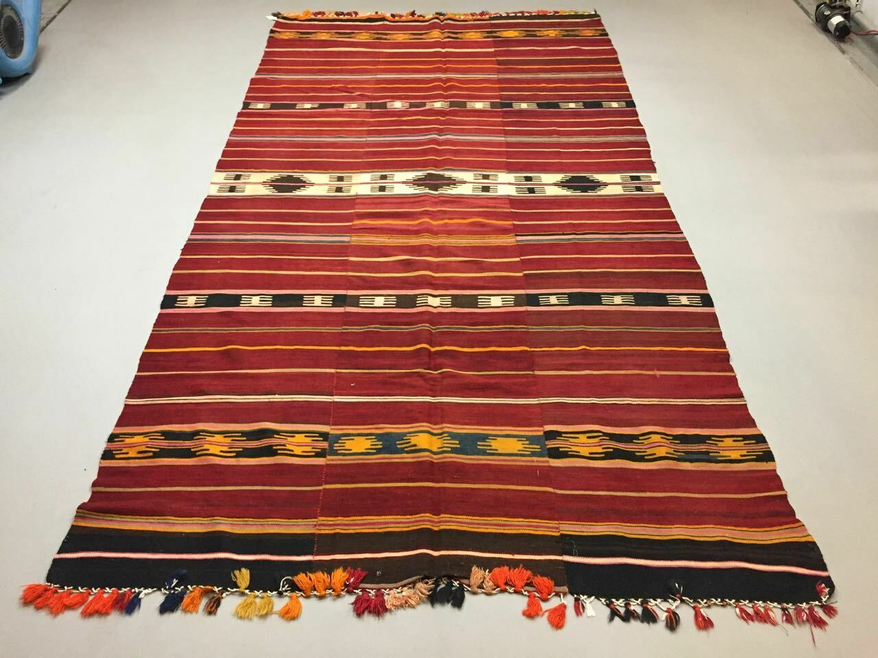 Vintage Turkish Kilim Kelim Rug shabby chic wool,Moroccan boho 328x170 cm Large Antiques:Carpets & Rugs kilimshop.myshopify.com