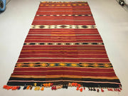 Vintage Turkish Kilim Kelim Rug shabby chic wool,Moroccan boho 328x170 cm Large Antiques:Carpets & Rugs kilimshop.myshopify.com