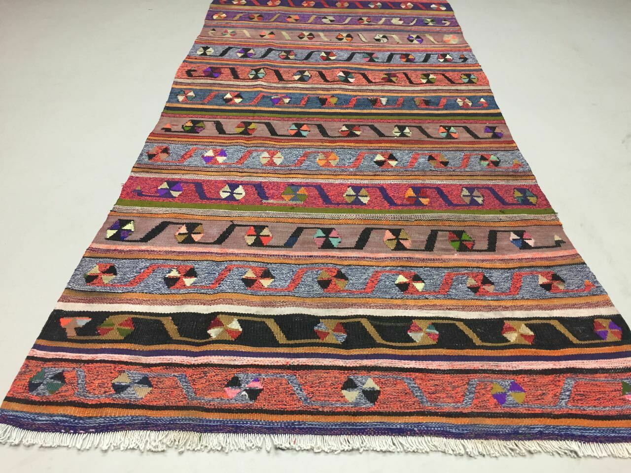 Tribal Turkish Kilim Rug Runner 180x82 cm shabby vintage old  Kelim rug Antiques:Carpets & Rugs kilimshop.myshopify.com