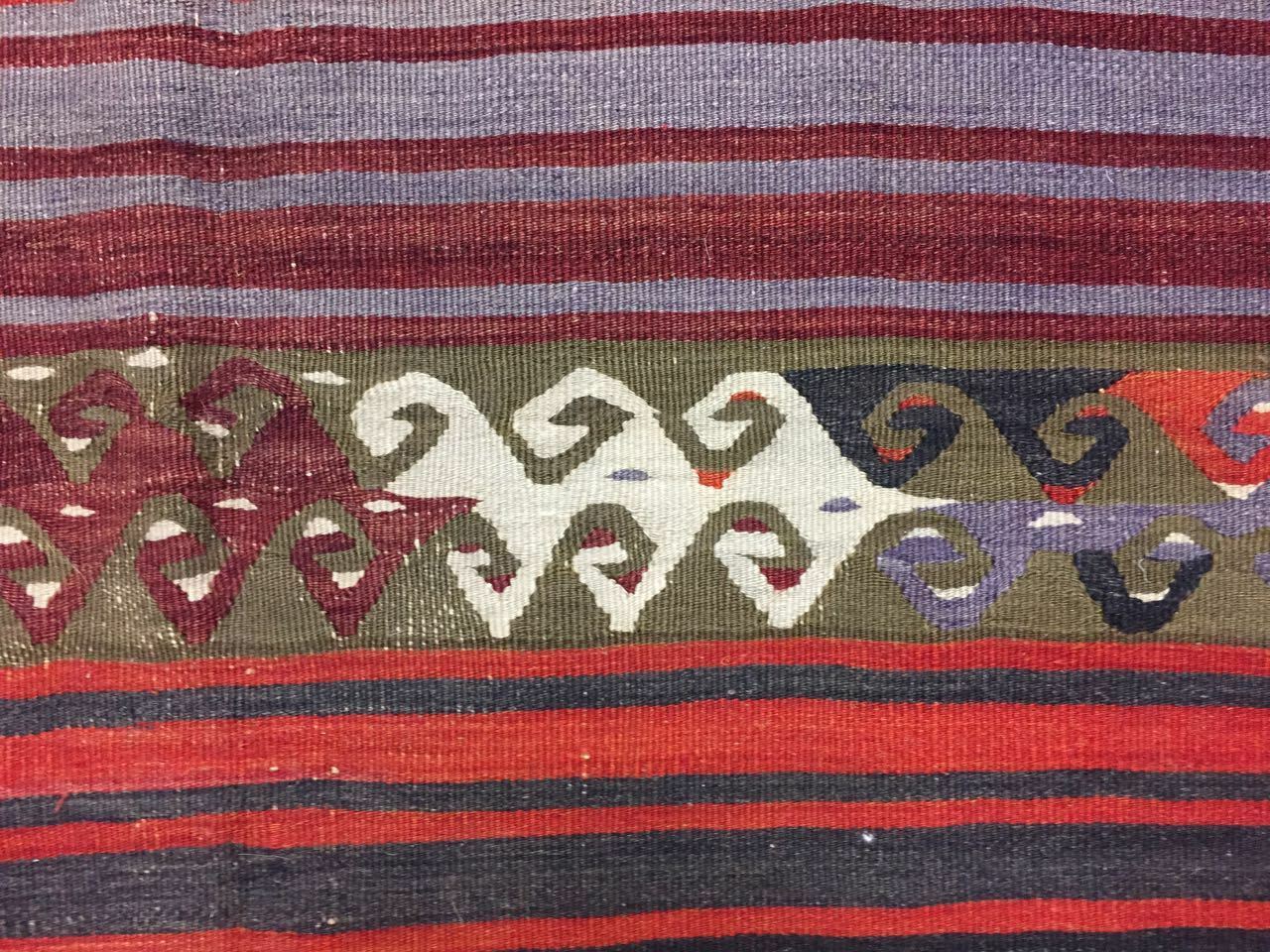 Antique Turkish Kilim Rug shabby vintage old country home Kelim 420x154cm large Antiques:Carpets & Rugs kilimshop.myshopify.com