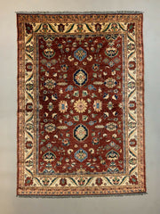Large Afghan Wool Kazak Rug 290x200 cm Chobi, Very Fine kilimshop.myshopify.com